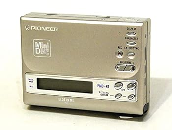【中古】PIONEER 草分け PMD-R1(S)しろがね色 MDリコーダー(ポータブルミニディスクレコーダー)ビンテージ ヴィンテージ レトロ アンティーク TV・オーディオ・カメラ-コンポ用拡張ユニット-MDプレーヤー