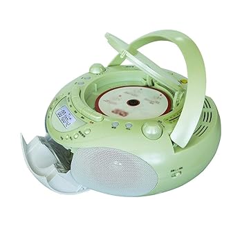 【中古】AM/FMラジオ、ヘッドフォンジャック、リプレイCD/DVDテープ記録、MP3 / MP4プレーヤー多機能学習機械付CDプレーヤーポータブルブームックス (Col｜AJIMURA-SHOP