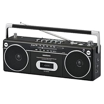 【中古】【未使用】オーム電機 AudioComm マイクが使えるステレオラジカセ ラジオ カセットプレーヤー カセットデッキ カラオケ 拡声器 語学学習 RCS-SUB920R 07-89｜AJIMURA-SHOP