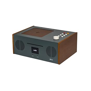 【中古】Welle(ベレー) Bluetoothデスクトップ型オーディオ W401D CDプレイヤー FMラジオ