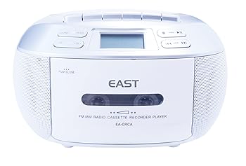 【中古】EA-CRCA AM/FMラジオ CDラジカセ EAST アズマ