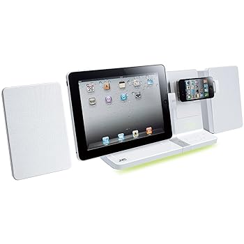 【中古】JVC UX-VJ3-W iPad/iPod/iPhone マイクロコンポーネントシステム 白いこと