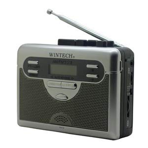【中古】ラジオ受信機付テレコ PCT-11R2
