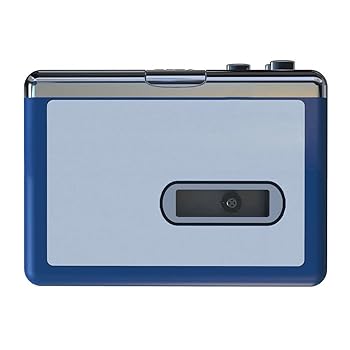 【中古】【未使用】ポータブルBT4.2カセットプレーヤーがテープ音楽をBTヘッドセット/スピーカーに送信レトロテープをワイヤレスで楽しむ自動リバース機能