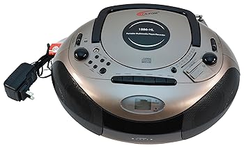 【中古】Califone 1886 Spirit SD Multimedia CD Player Cassette Recorder AM/FM Radio Boombox by Califone|AJIMURA-SHOP