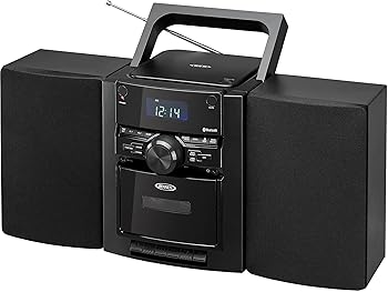 【中古】Jensen CD785 Bluetooth Music System CD Cassette AM/FM (Black)|AJIMURA-SHOP