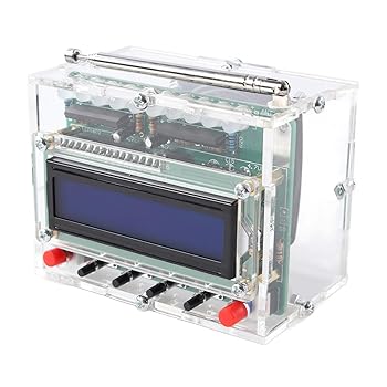 【中古】デジタルラジオ受信機、DC4.5-5.5V 低響動めき LCD 見せびらかすラジオ受信機受付機、仕立て上げる用 5W (為し終わる品) その他-家電