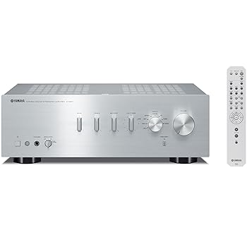 【中古】ヤマハ プリメインアンプ A-S301(S) 192kHz/24bit相応う 光/同軸デジタルインプット しろがね色