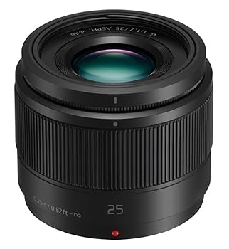 【中古】パナソニック(Panasonic) 単焦点レンズ マイクロフォーサーズ用 ルミックス G 25mm/ F1.7 ASPH. ブラック H-H025-K|AJIMURA-SHOP