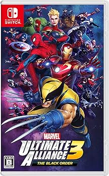【中古】MARVEL ULTIMATE ALLIANCE 3: The Black Order(マーベルアルティメットアライアンス ザ ブラックオーダー)-Switch
