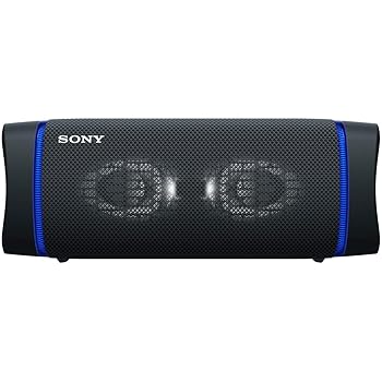 【中古】【未使用】ソニー ワイヤレスポータブルスピーカー SRS-XB33 : 防水/防塵/防錆/Bluetooth/重低音モデル/マイク付き/ライティング機能搭載 / 最大24時間連続