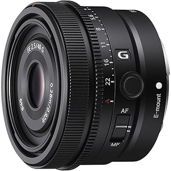 【中古】SONY(ソニー) 標準単焦点レンズ フルサイズ FE 40mm F2.5 G Gレンズ デジタル一眼カメラα[Eマウント]用 純正レンズ SEL40F25G