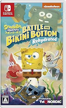 【中古】【未使用】スポンジ・ボブ:Battle for Bikini Bottom - Rehydrated - Switch