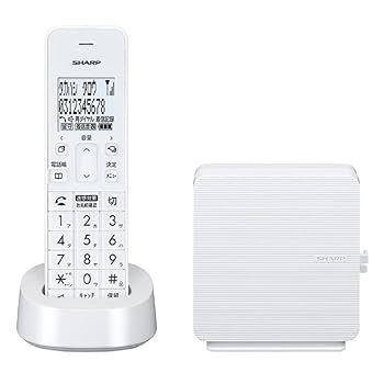 【中古】シャープ(SHARP) コンパクトで 電話線すっきりモデル JD-SF3CL-W|AJIMURA-SHOP