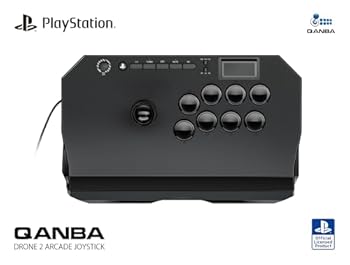 【中古】【未使用】Qanba Drone 2 クァンバ ドローン 2 アーケード ジョイスティック (PlayStation?5 / PlayStation?4 / PC) 日本語版【PlayStation 日本国内公式