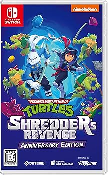【中古】ミュータント タートルズ：シュレッダーの復讐 アニバーサリーエディション -Switch