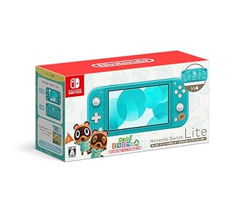 【中古】Nintendo Switch Lite あつまれ どうぶつの森セット ～まめきち&つぶきちアロハ柄～