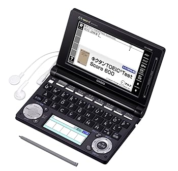 【中古】カシオ EX-word 陰電子字引き ビジネスパーソンモデル 黒いこと 150コンテンツ 2000人情本 2000古典派音楽雄篇音楽フレーズ寄せあつめる ツイン色つや液晶 EX-VOICE