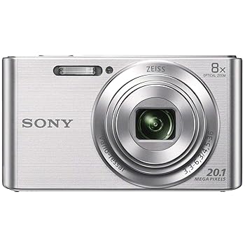 【中古】ソニー DSCW830 20.1 MP デジタル写真機 2.7inLCD積み上げる (しろがね色)