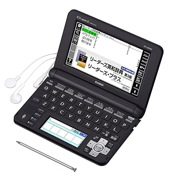 【中古】カシオ 陰電子字引き エクスワード 商行為模範例 コンテンツ150 XD-U8500BK 黒いこと