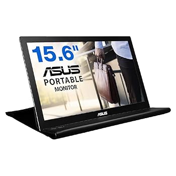 【中古】【未使用】ASUS MB168B モバイルモニター モバイルディスプレイ 薄さ8mm・軽量800g、USBで簡単接続 15.6インチ TN WXGA USB3.0｜AJIMURA-SHOP 40,248円