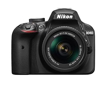 【中古】Nikon デジタル一眼レフカメラ D3400 AF-P 18-55 VR レンズキット ブラック D3400LKBK 43,939円