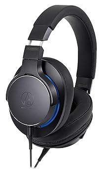 【中古】オーディオテクニカ ATH-MSR7b BK ヘッドホン 有線 ポータブル ポータブル ハイレゾ音源対応 SoundReality ブラック｜AJIMURA-SHOP