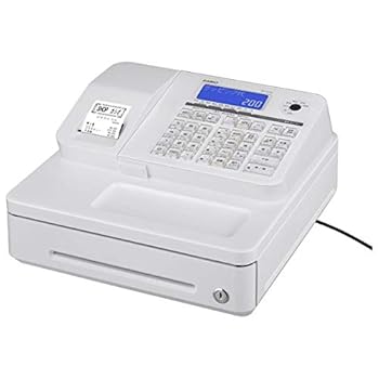 【中古】カシオ 電子レジスター ホワイトcasio Bluetooth搭載 10部門1シート SR-S200-WE｜AJIMURA-SHOP 56,118円