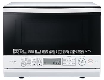 【中古】東芝 スチーム オーブンレンジ 石窯ドーム 26L ER-VD70(W) グランホワイト フラットテーブル