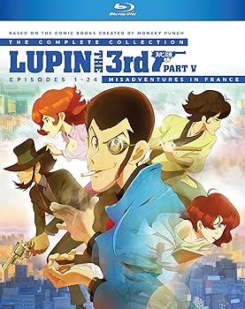 【中古】【未使用】ルパン三世 PART5 コンプリート (全24話+OVA)北米版 Blu−ray (国内プレーヤーで再生可能)|AJIMURA-SHOP