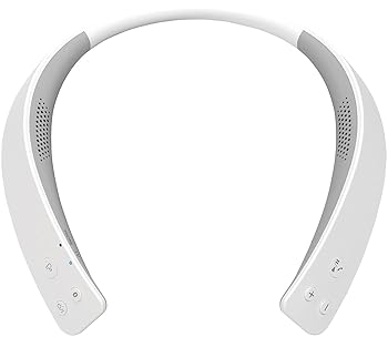 【中古】【未当て嵌める】パナソニック ワイヤレスネックスピーカー 首掛け金棒引き Bluetooth マイクロホン積み上げる ハンズフリー 約13第四次元年代順の継続生まれ変わり SC-WN10-W 白いこと