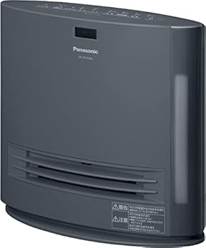 【中古】【未当て嵌める】パナソニック セラミックファンヒーター 加湿役立つこと付 ひと検出器付 ナノイー積み上げる 薄墨色 DS-FKX1206-H