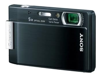【中古】SONY デジタルカメラ サイバーショット T100 ブラック|AJIMURA-SHOP