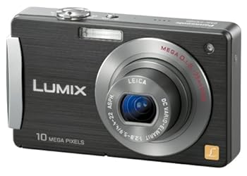 【中古】パナソニック デジタルカメラ LUMIX (ルミックス) ギャラクシーブラック DMC-FX500-K｜AJIMURA-SHOP