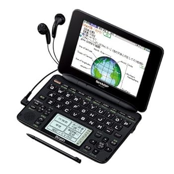 【中古】シャープ 電子辞書 Brain 高校生モデル PW-GC610-B ブラック系