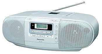 【中古】Panasonic ポータブルステレオCDシステム ホワイト RX-D45-W