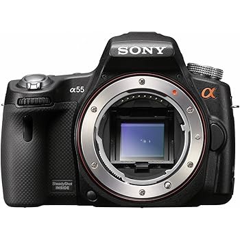 【中古】SONY デジタル一眼レフカメラ α55 ボディ ブラック SLT-A55V｜AJIMURA-SHOP