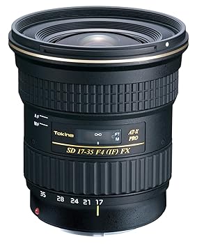 【中古】Tokina ズームレンズ AT-X 17-35 PRO FX 17-35mm F4 (IF) ASPHERICAL キヤノン用 フルサイズ対応