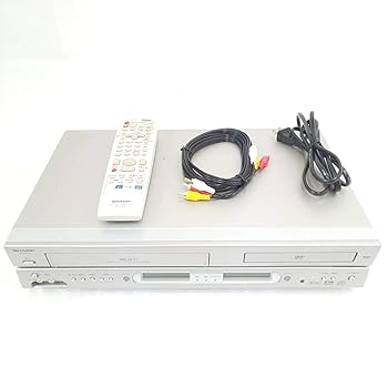【中古】SHARP　シャープ　DV-NC600　Hi-Fiビデオ一体型DVDプレーヤー　（VHS/DVDレコーダー）（DVD録画機能なし）