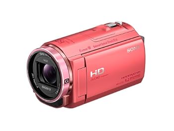 【中古】SONY ビデオカメラ Handycam CX535 内蔵メモリ32GB ピンク HDR-CX535/P｜AJIMURA-SHOP