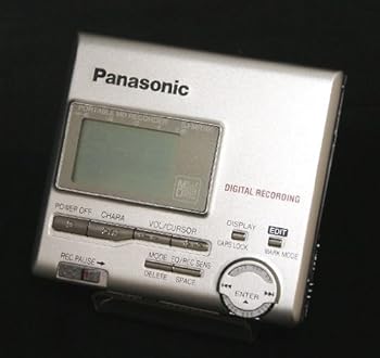【中古】Panasonic パナソニック SJ-MR100-S しろがね色 携帯型MDリコーダー MDLP非相応う （MD吹き込み生まれ変わり兼用機/録再/MDウォークマン/MD電気蓄音機）