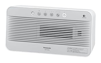 【中古】【未当て嵌める】パナソニック セラミックファンヒーター ひと検出器付(ナノイーあり) 白いこと DS-FTX1201-W(加湿役立つこと皆無)