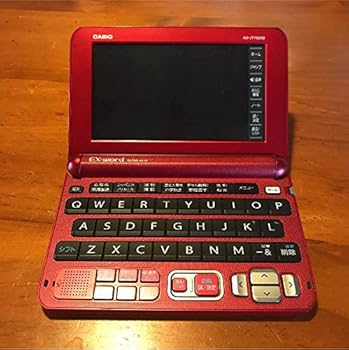 【中古】【未使用】カシオ 電子辞書 EX-word XD-JTY6030 (ルージュレッド)|AJIMURA-SHOP