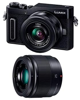 【中古】【未使用】パナソニック(Panasonic) ミラーレス一眼カメラ ルミックス GF90 ダブルレンズキット 標準ズームレンズ/単焦点レンズ付属 ブラック DC-GF90W-K
