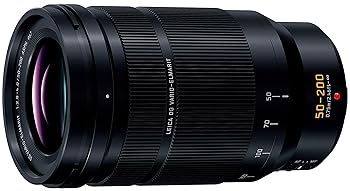 【中古】パナソニック(Panasonic) ズームレンズ マイクロフォーサーズ用 ライカ DG VARIO-ELMARIT 50-200mm/F2.8-4.0 ASPH./POWER O.I.S. H-ES50200|AJIMURA-SHOP