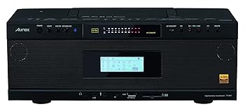 【中古】【未使用】東芝 ハイレゾ対応 Bluetooth/SD/USB/CDラジオ TY-AH1(K) ブラック