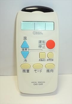 【中古】【未使用】オーム エアコン専用リモコンOHM OAR-10HR｜AJIMURA-SHOP