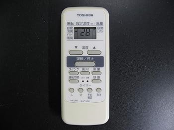 【中古】東芝エアコン純正リモコンWH-D8B|AJIMURA-SHOP