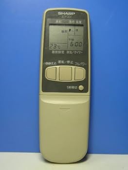 【中古】シャープ エアコンリモコン CRMC-A317JBEO|AJIMURA-SHOP