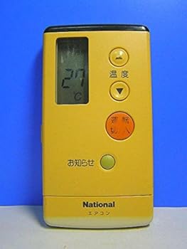 【中古】ナショナル エアコンリモコン A75C676｜AJIMURA-SHOP